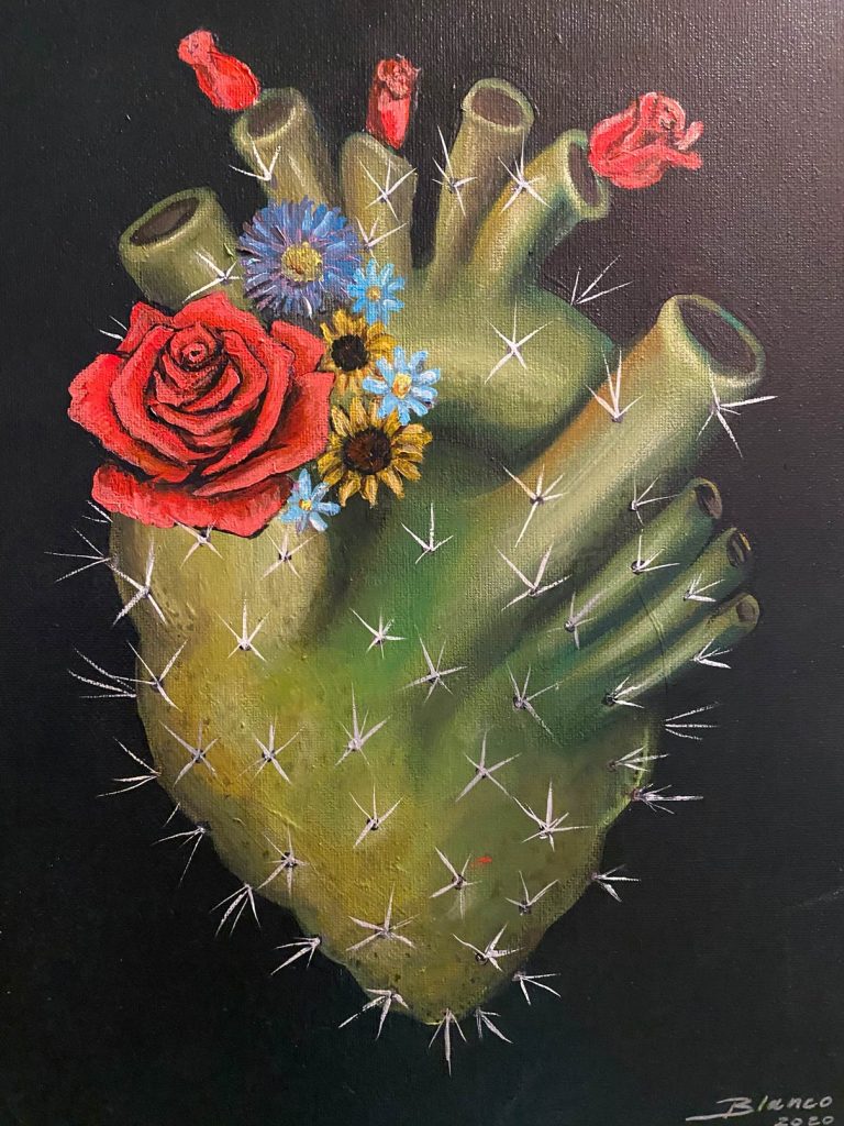 Original artwork by Sylvia Blanco